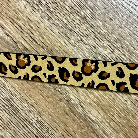 Disney Minnie Mouse Animal Print Belt - Picture 7 of 10